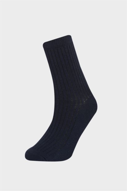 Lot de 5 paires de Chaussettes longues en coton pour garçon