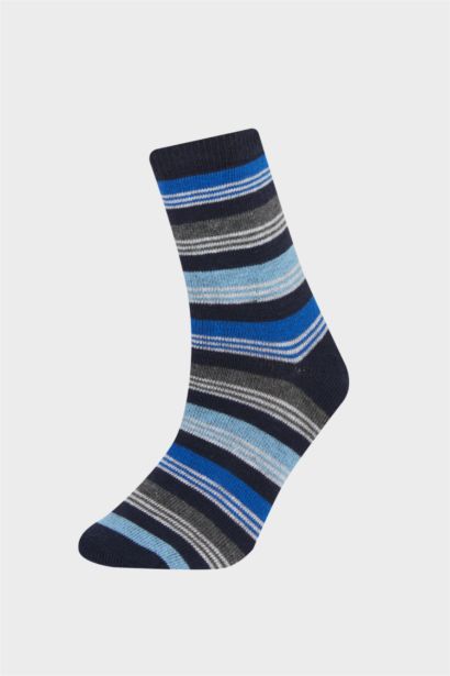 Lot de 5 paires de Chaussettes longues en coton pour garçon