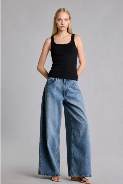 Slim Fit Fitilli Basic Atlet