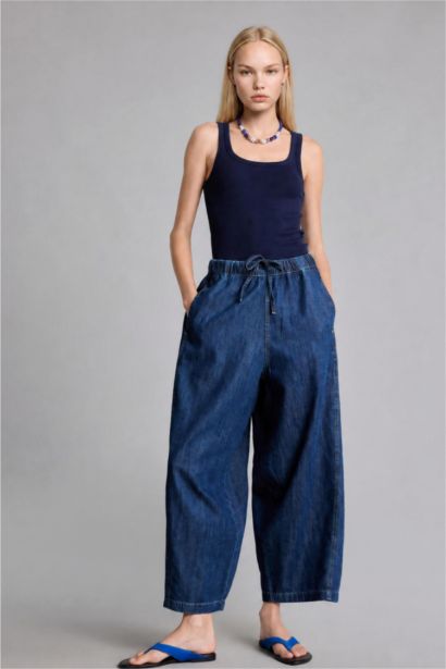 Slim Fit Fitilli Basic Atlet