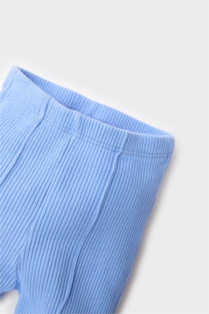 Legging côtelé pour bébé fille