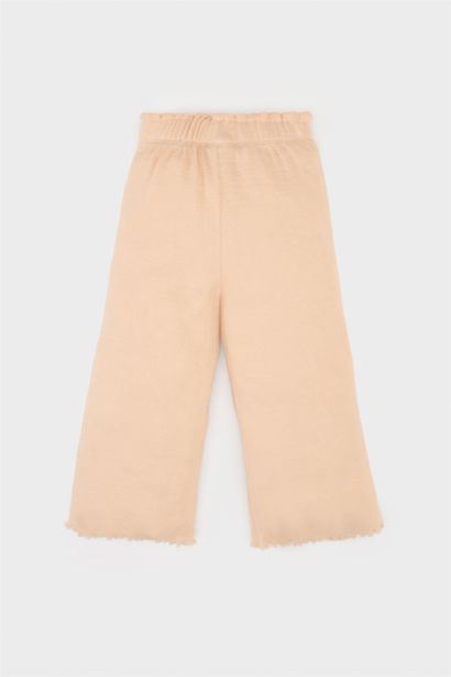 Baby Girl Wide Leg Ribbed Camisole Trousers