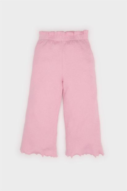 Baby Girl Wide Leg Ribbed Camisole Trousers