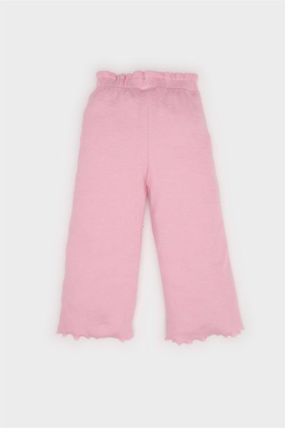 Baby Girl Wide Leg Ribbed Camisole Trousers