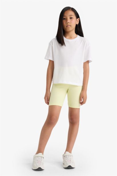 Short Legging côtelé pour fille