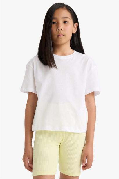 Short Legging côtelé pour fille