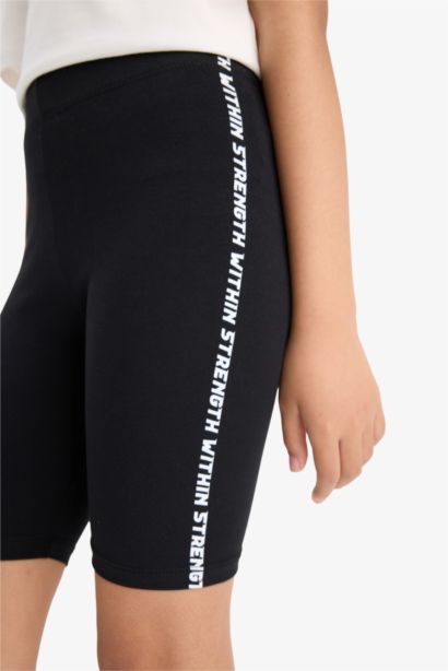 Girl Biker Short Leggings