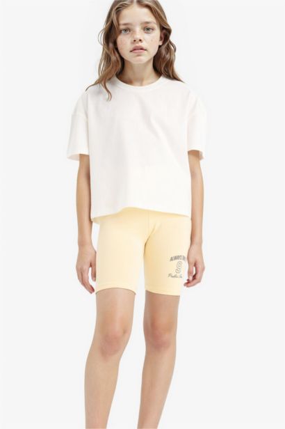 Girl Biker Short Leggings