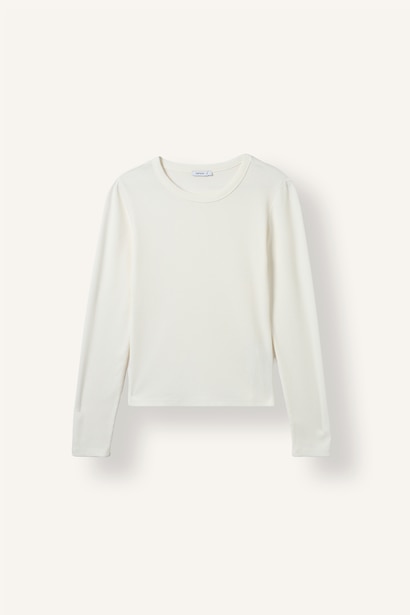 Slim Fit Camisole Long Sleeve T-Shirt