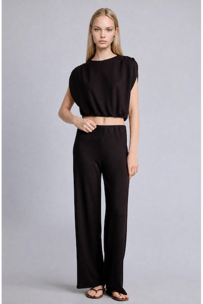 Wide Leg Pantolon