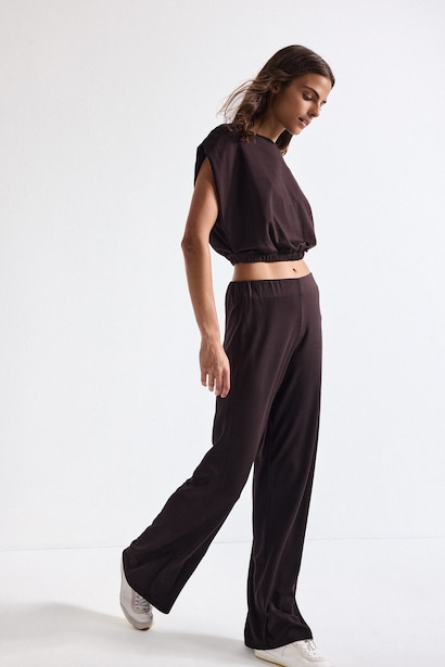 Wide Leg Pantolon