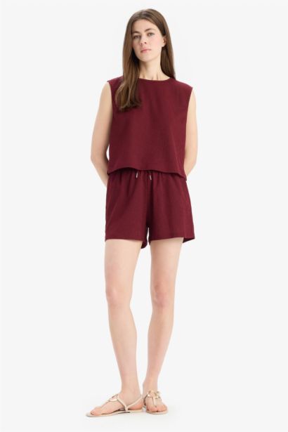 Regular Fit Crew Neck Tank Top