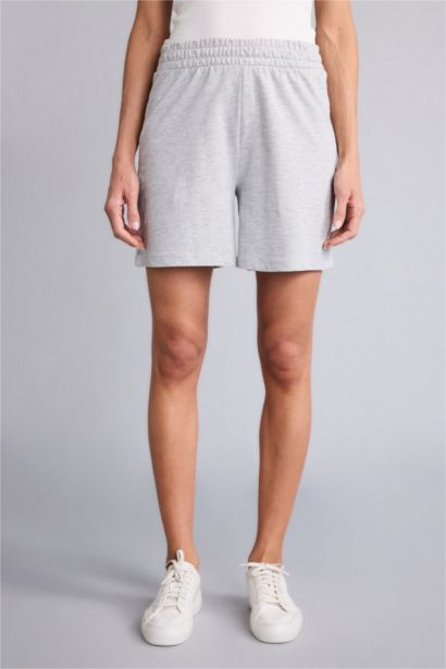 Бермуды Regular Fit из свитшотной ткани