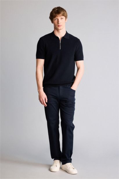 Man Short Sleeve Polo T-Shirt