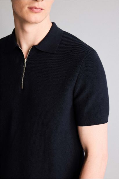 Man Short Sleeve Polo T-Shirt