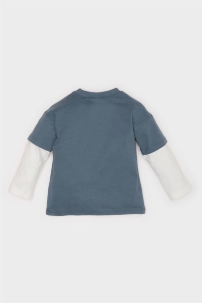 T-Shirt À Manches Longues En Tricot SKATEBOARD Col Ras Du Cou BéBé Garçon