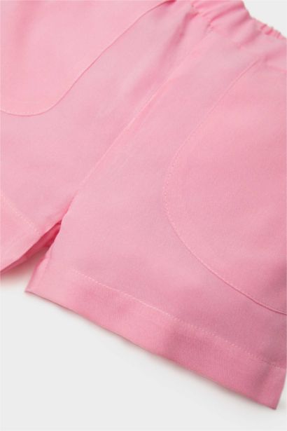 Базовые Простые Шорты для Девочек на Резинке