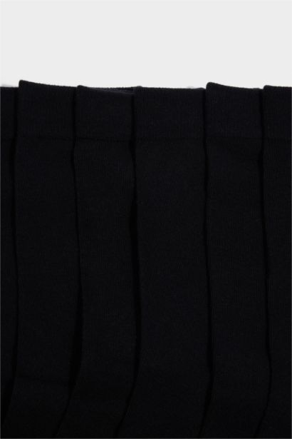 Man 7 Piece Cotton Long Socks