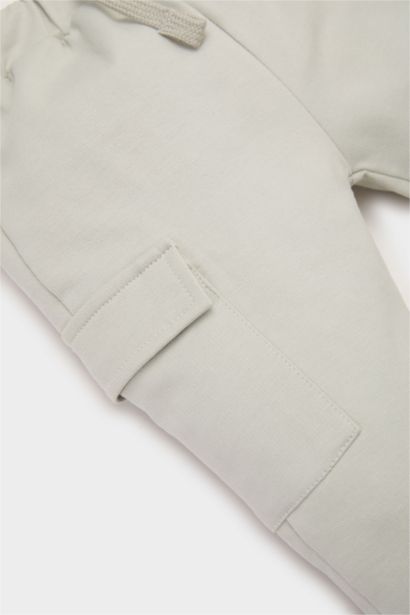 سروال قماش رقيق قصة عادية