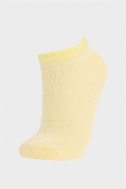 Girl 5 Piece Cotton Ankle Socks