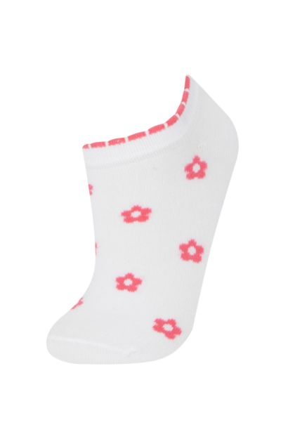 Девичьи носки, 7 пар, из хлопка, низкие