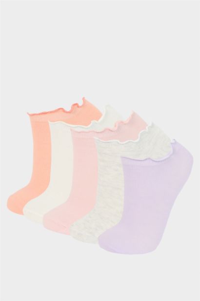 Girl 5 Piece Short Socks