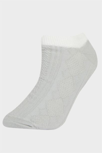 جوارب قصيرة قطن بناتي - 3 قطع