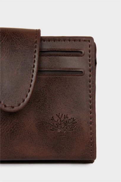 Мужской кошелек из искусственной кожи