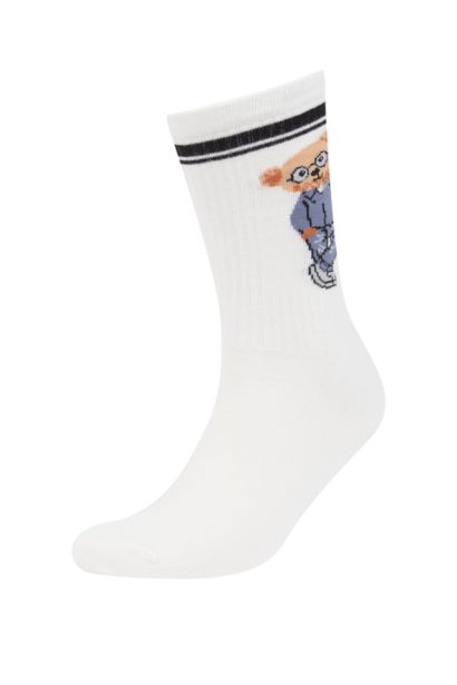 Длинные носки из хлопка для мужчин, 2 пары