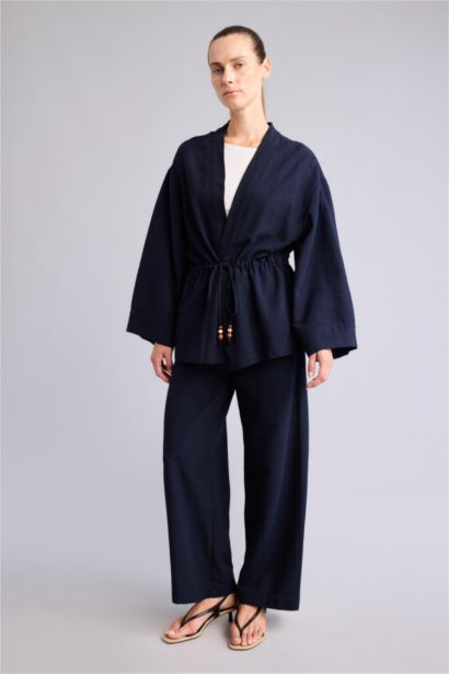 Linen Blended Trousers