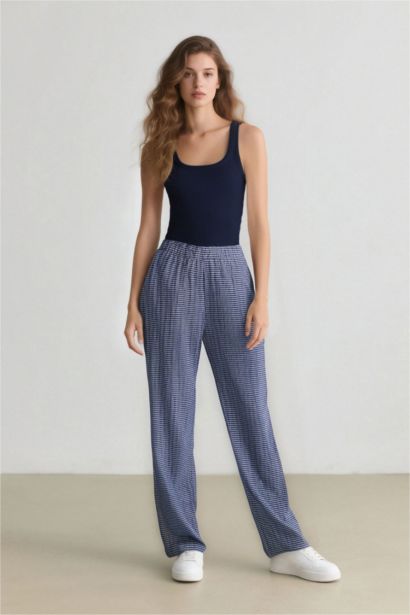 Wide Leg Normal Waist Trousers