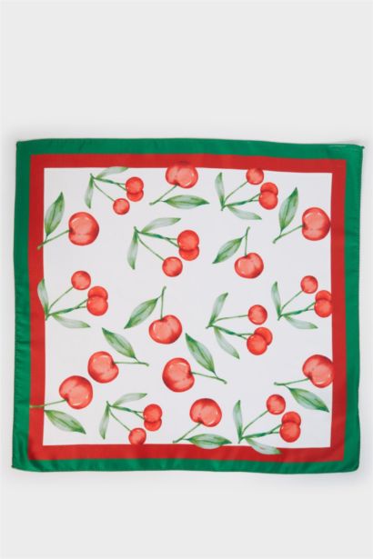 سكارف نسائي ستان منقوش