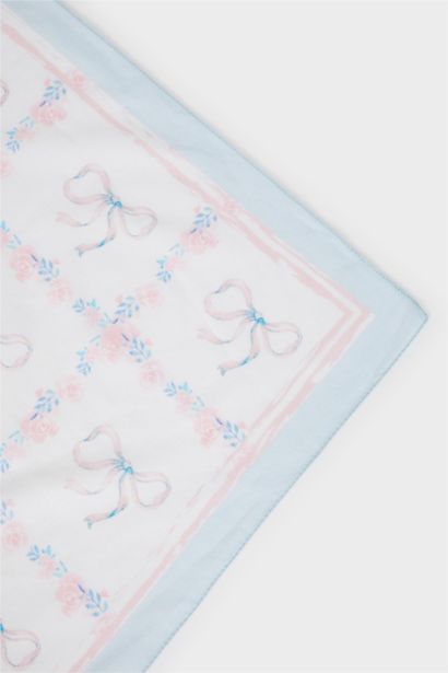 Kadın Desenli Pamuklu Bandana