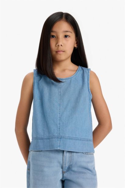 قميص بناتي جينز