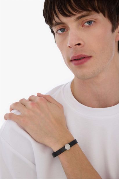 AtolyeWolf x DeFacto Man Black Armor Belt Bracelet