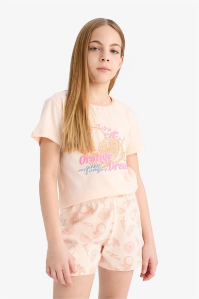 Girl Regular Fit 2 Piece Pajama Set