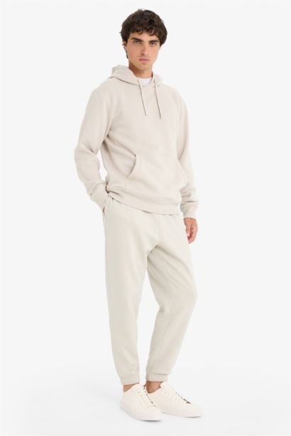 Regular Fit Tie Waist Jogger Sweatpants