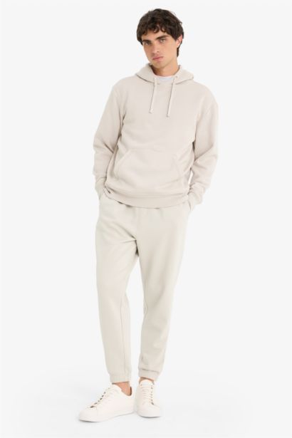Regular Fit Tie Waist Jogger Sweatpants