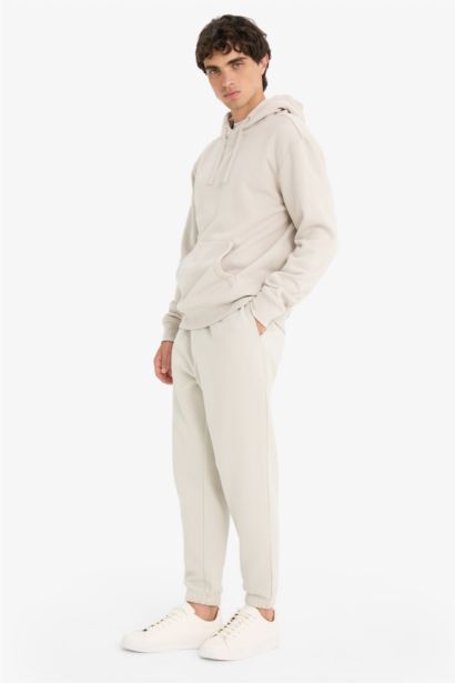 Regular Fit Tie Waist Jogger Sweatpants