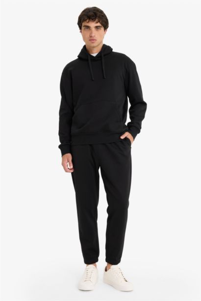 Regular Fit Tie Waist Jogger Sweatpants