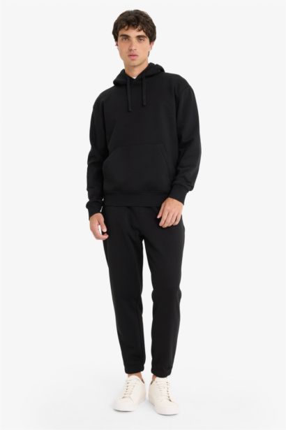 Regular Fit Tie Waist Jogger Sweatpants