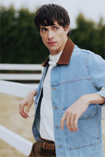 Slim Fit Denim Jacket