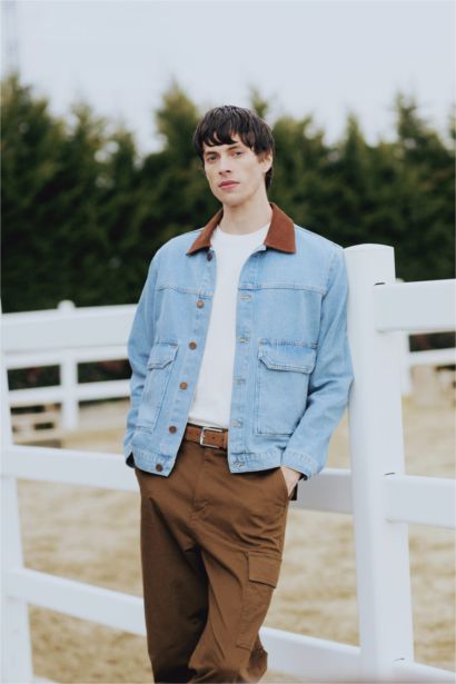 Slim Fit Denim Jacket