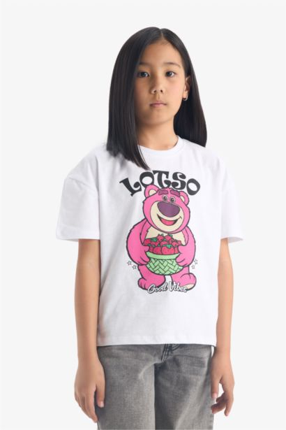 Girl Toy Story Relax Fit Crew Neck T-Shirt