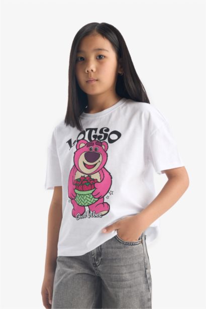 Girl Toy Story Relax Fit Crew Neck T-Shirt