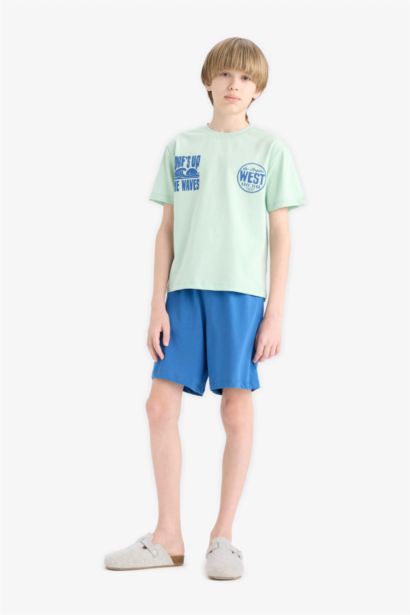 Ensemble Pyjama T-shirt imprimé et Short pour garçon