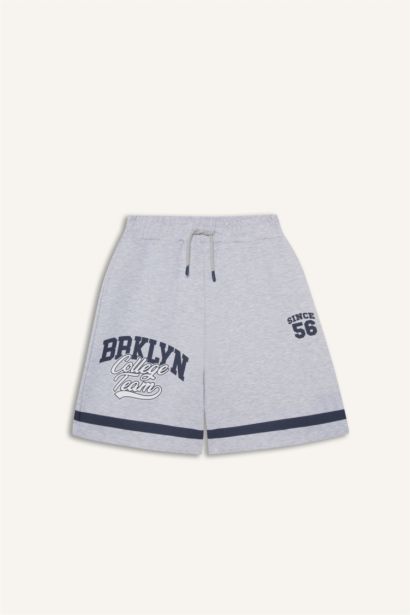 شورت بناتي قماش خفيف بخصر مطاطي