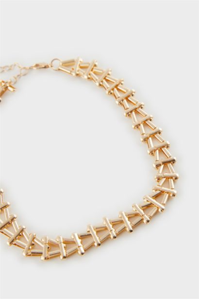 Woman Gold Necklace