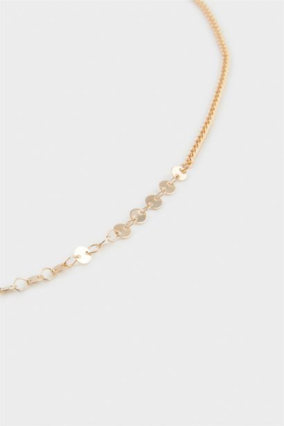 Kadın 3'lü Gold Kolye