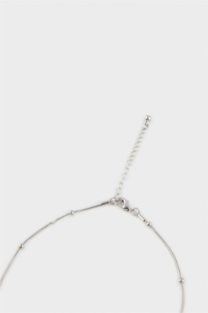 قلادة نسائي فضي